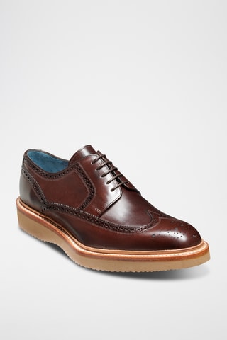 Derbys en cuir Bill - Marron