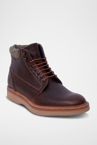 Boots en cuir Brookville - Marron