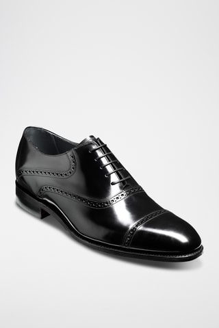 Richelieus en cuir verni Wilton - Noir