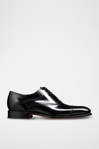 Richelieus en cuir verni Wilton - Noir