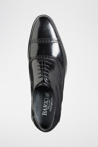 Richelieus en cuir verni Wilton - Noir