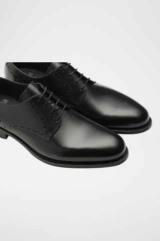 Derbys en cuir de veau Buckhurst - Noir