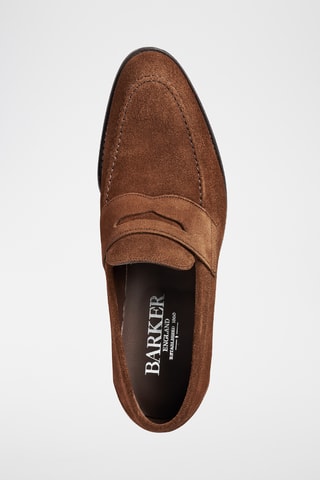 Mocassins en nubuck St Pauls - Marron