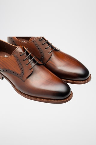 Derbys en cuir Buckhurst - Marron