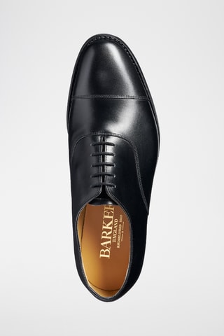 Richelieus en cuir de veau Chigwell - Noir