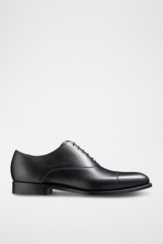 Richelieus en cuir de veau Bank - Noir