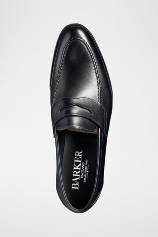 Mocassins en cuir de veau St Pauls - Noir