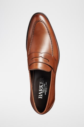 Mocassins en cuir de veau St Pauls - Marron