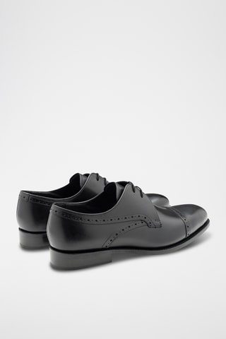 Derbys en cuir de veau Ealing - Noir