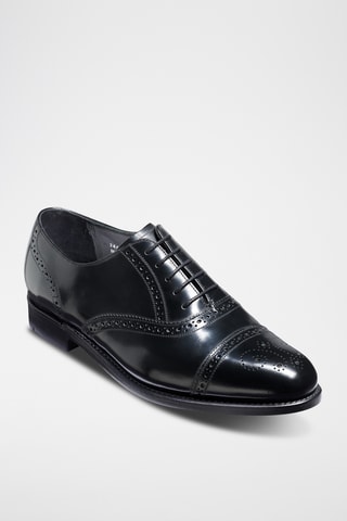 Richelieus en cuir Charterhouse - Noir
