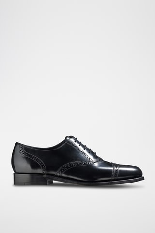Richelieus en cuir Charterhouse - Noir
