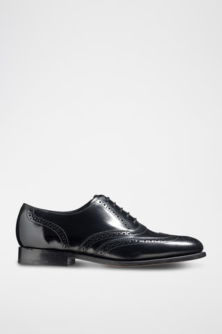 Richelieus en cuir Chancery - Noir