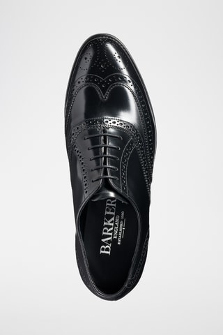 Richelieus en cuir Chancery - Noir