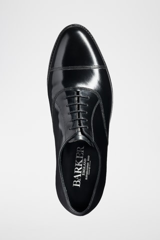 Richelieus en cuir Newbury Cornhill - Noir