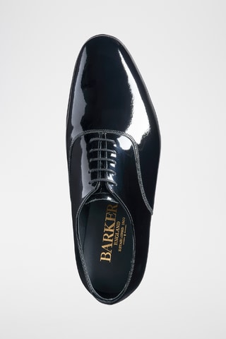 Richelieus en cuir verni Madeley - Noir