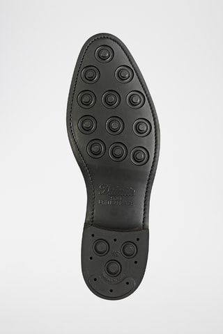 Boots Chelsea en cuir de veau Mansfield - Noir