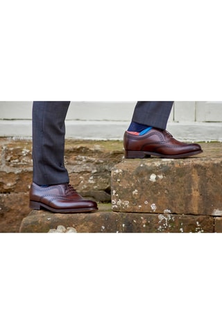 Richelieus en cuir Southport - Marron
