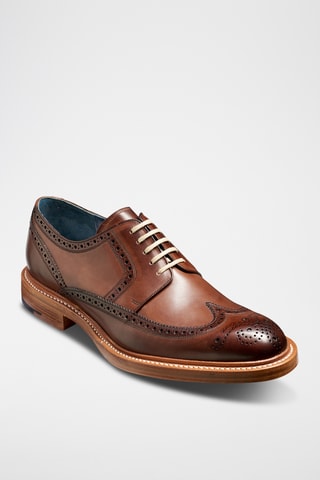 Derbys en cuir Bailey - Marron 