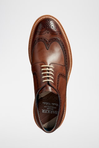Derbys en cuir Bailey - Marron 