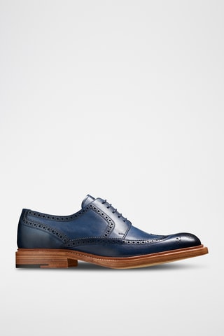 Derbys en cuir Bailey - Bleu marine 