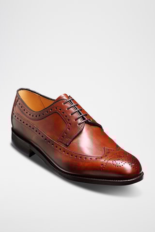 Derbys en cuir Portrush - Marron