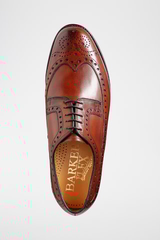 Derbys en cuir Portrush - Marron