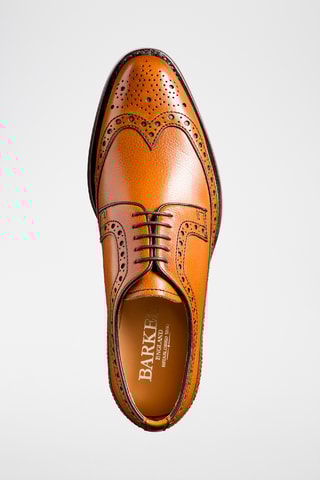 Derbys en cuir Calvay - Camel