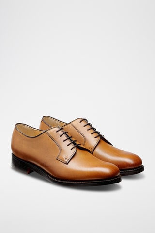 Derbys en cuir Nairn - Marron clair
