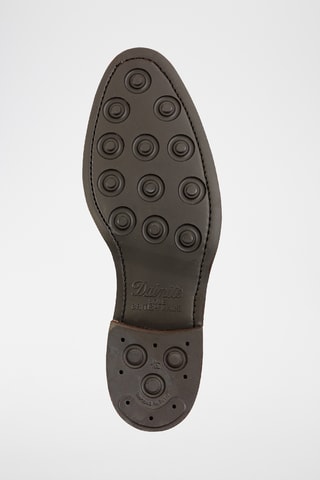 Derbys en cuir Skye - Rouge brique