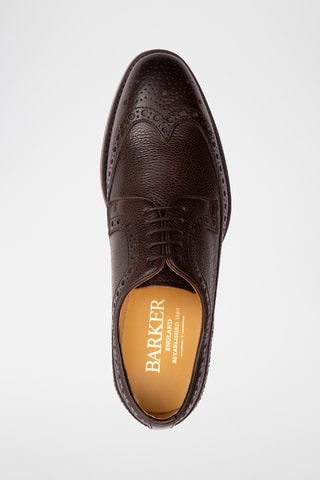 Derbys en cuir Calvay - Marron foncé