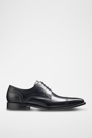 Derbys en cuir Leo - Noir
