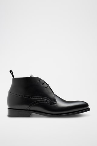 Boots en cuir de veau Fulham - Noir