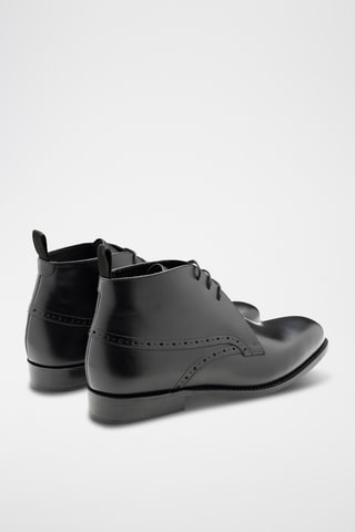 Boots en cuir de veau Fulham - Noir