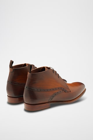 Boots en cuir Fulham - Marron