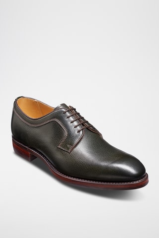 Derbys en cuir Skye - Vert olive
