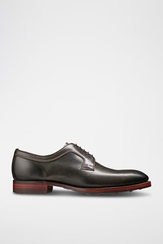 Derbys en cuir Skye - Vert olive