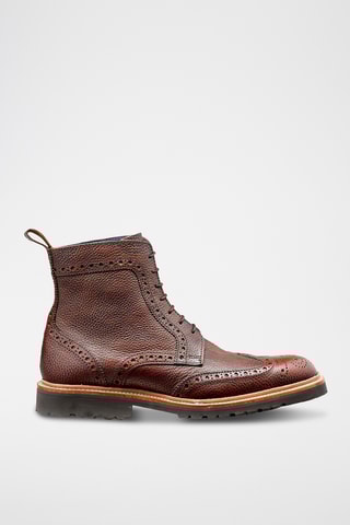 Boots en cuir Woodbury - Marron