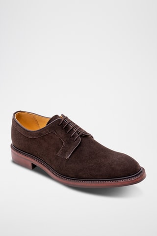 Derbys en nubuck Kirby - Marron foncé