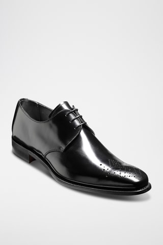 Derbys en cuir verni Darlington - Noir