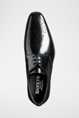 Derbys en cuir verni Darlington - Noir