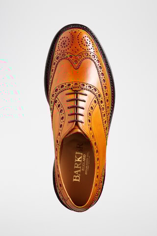 Derbys en cuir de veau Westfield - Marron clair
