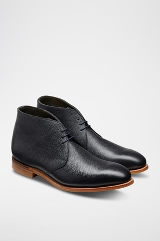 Boots en cuir Burwick - Bleu marine