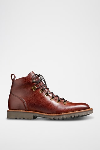 Boots en cuir Glencoe - Rouge brique