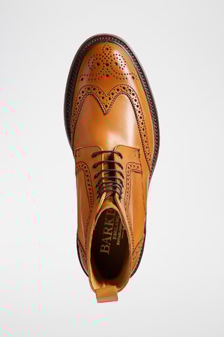 Boots en cuir de veau Calder - Marron clair