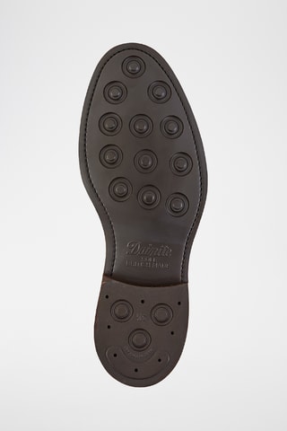 Boots en cuir de veau Calder - Marron clair