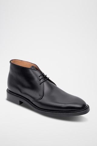 Boots en cuir de veau Rosedale - Noir