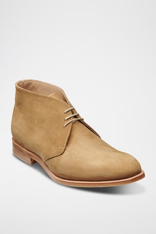 Boots en nubuck Burwick - Marron clair