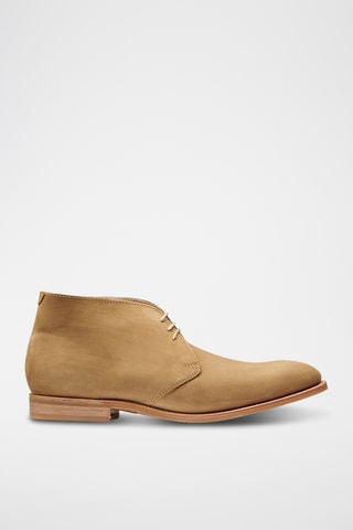 Boots en nubuck Burwick - Marron clair