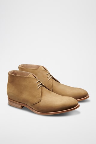 Boots en nubuck Burwick - Marron clair