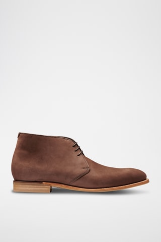 Boots en nubuck Burwick - Marron